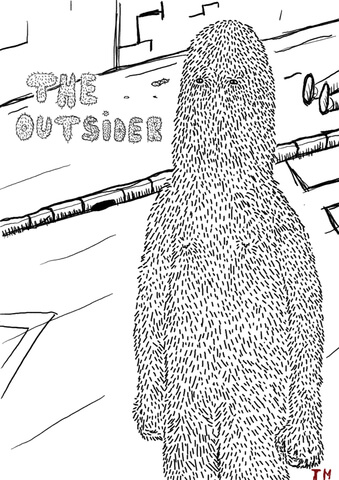 The Outsider Coloring Page